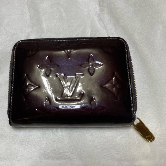 Louis Vuitton Vernis dark purple zippy card holder 💜 - Picture 4 of 10